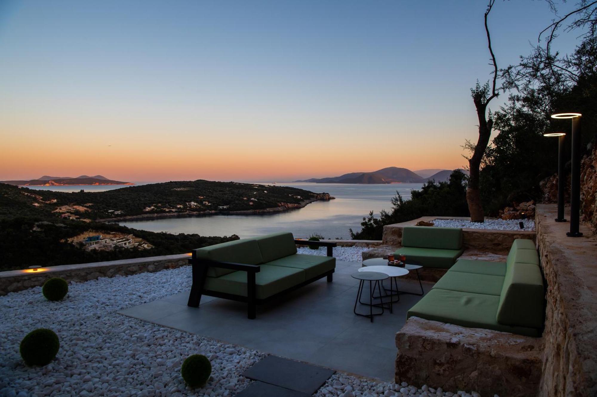 Pantea Luxury Villa Vasilikí Buitenkant foto