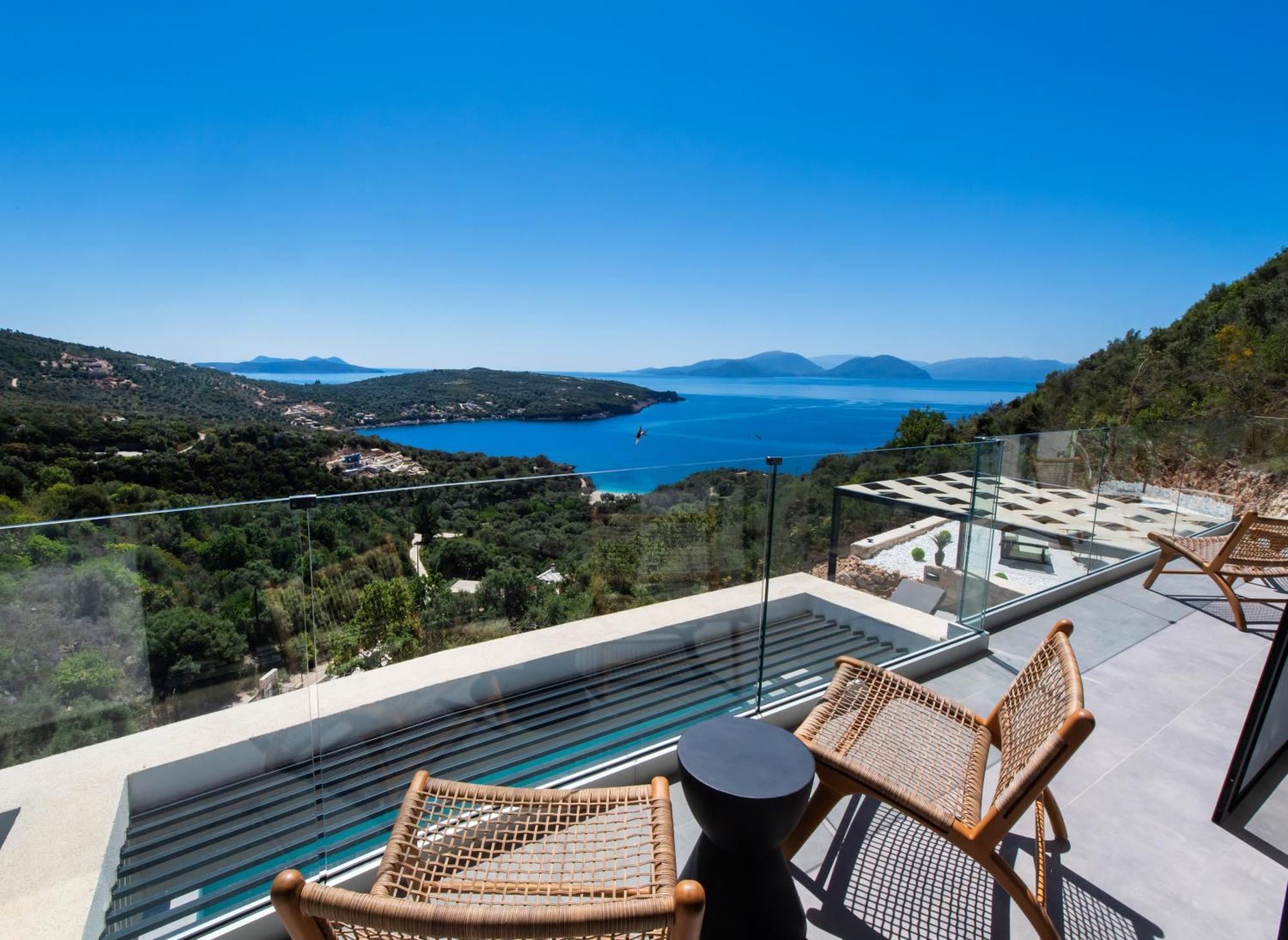 Pantea Luxury Villa Vasilikí Buitenkant foto