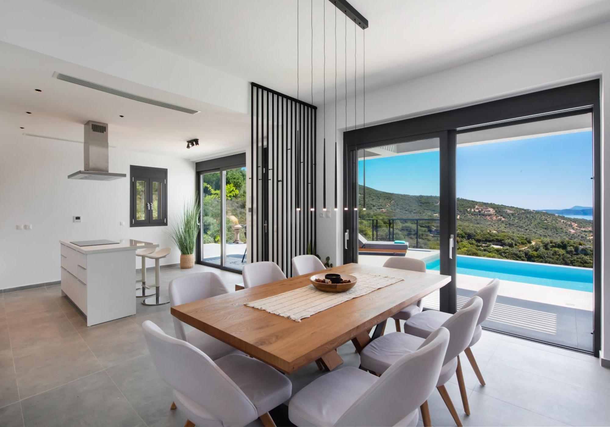 Pantea Luxury Villa Vasilikí Buitenkant foto