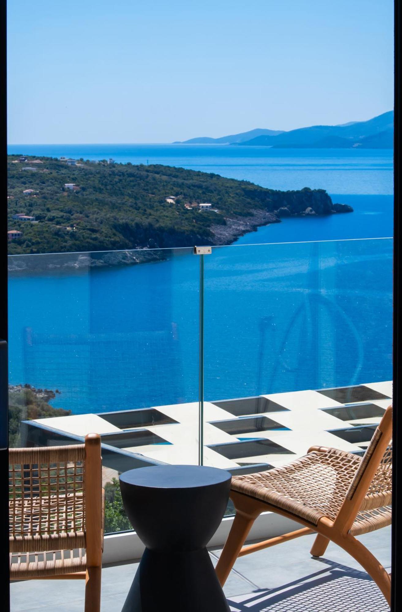 Pantea Luxury Villa Vasilikí Buitenkant foto