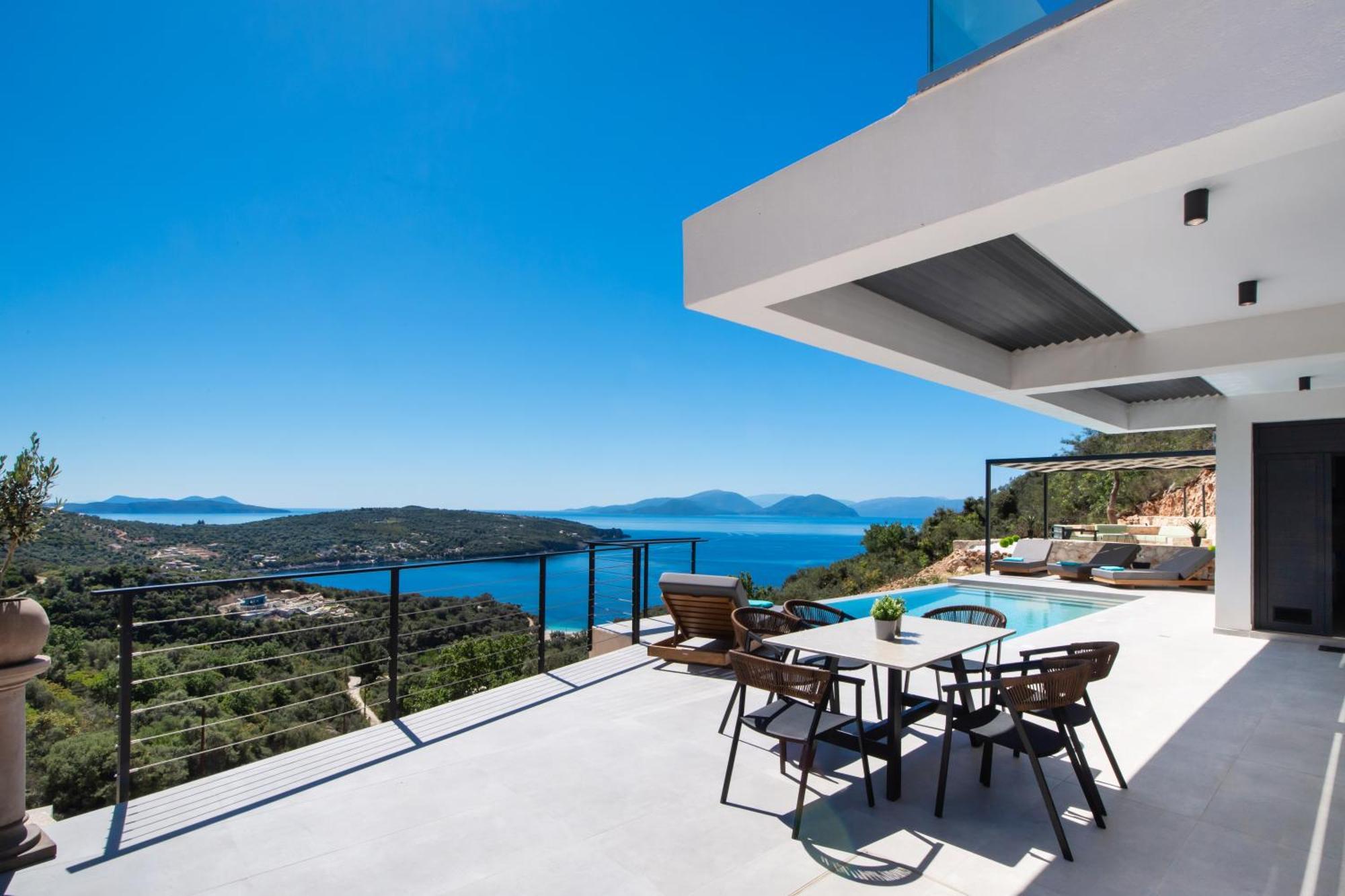 Pantea Luxury Villa Vasilikí Buitenkant foto