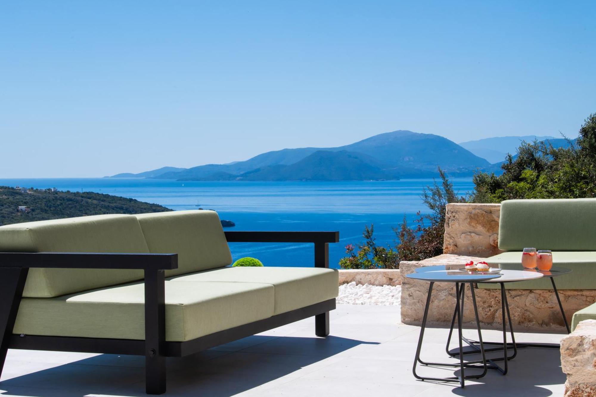 Pantea Luxury Villa Vasilikí Buitenkant foto
