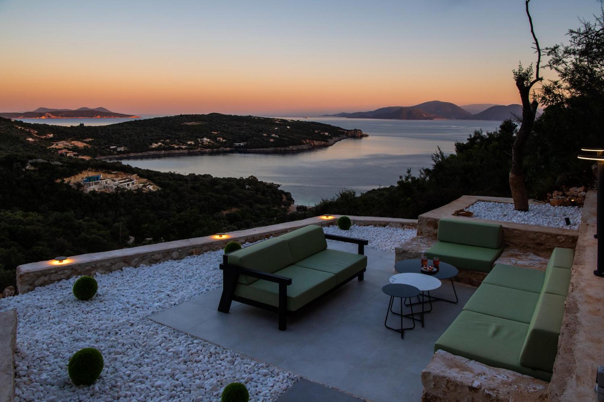 Pantea Luxury Villa Vasilikí Buitenkant foto