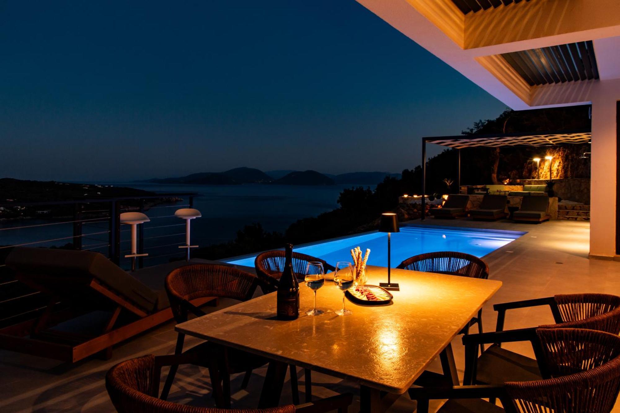 Pantea Luxury Villa Vasilikí Buitenkant foto