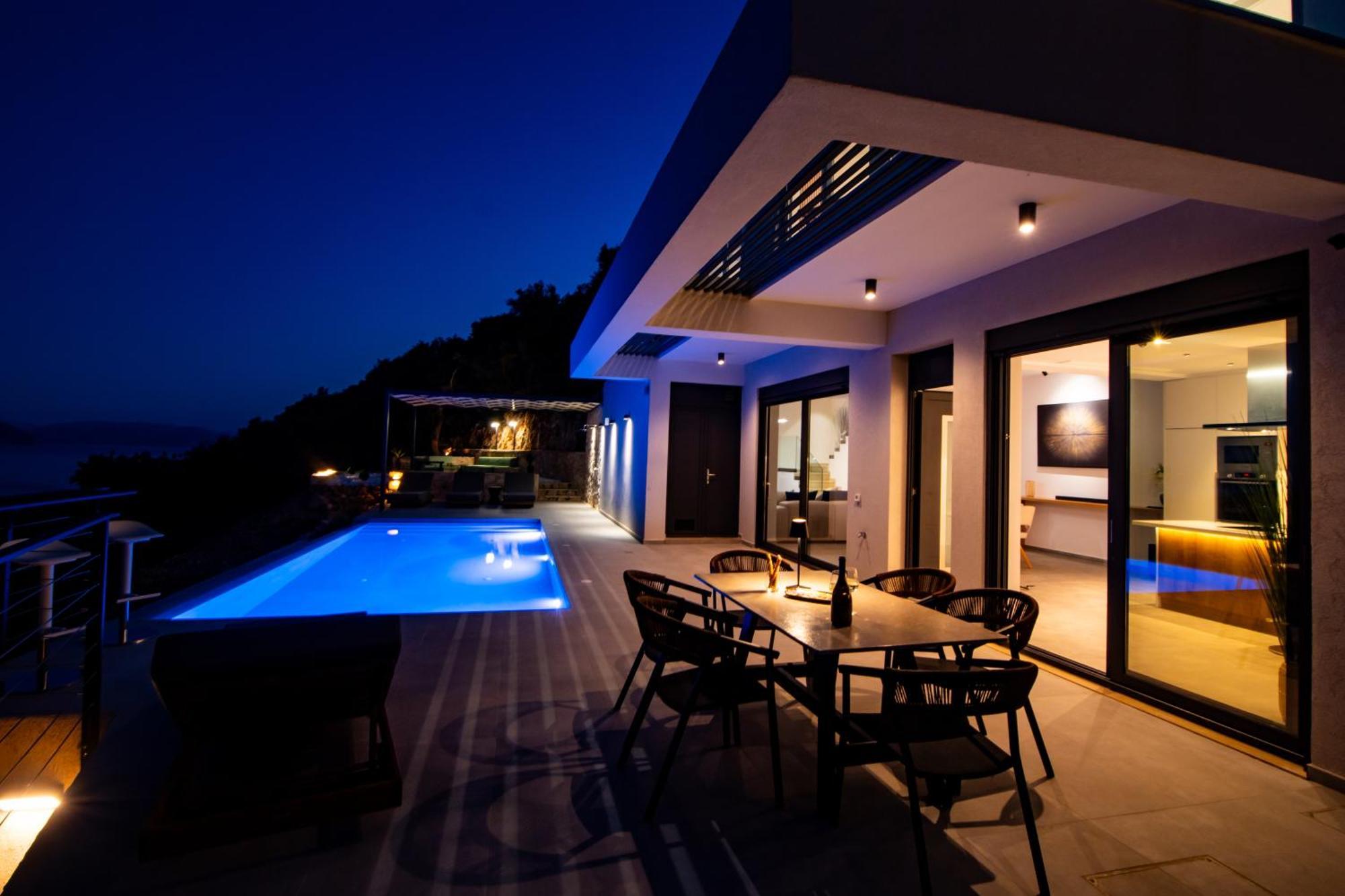 Pantea Luxury Villa Vasilikí Buitenkant foto