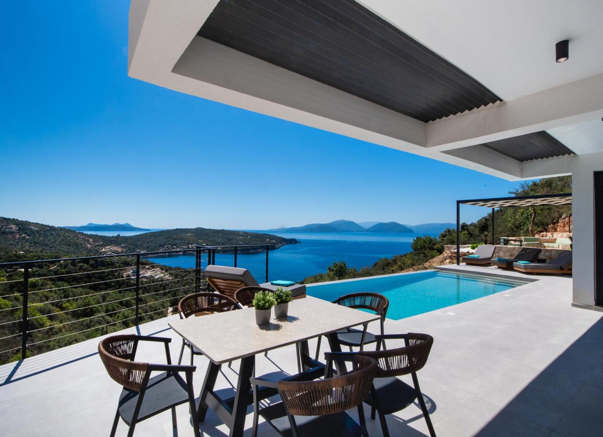 Pantea Luxury Villa Vasilikí Buitenkant foto