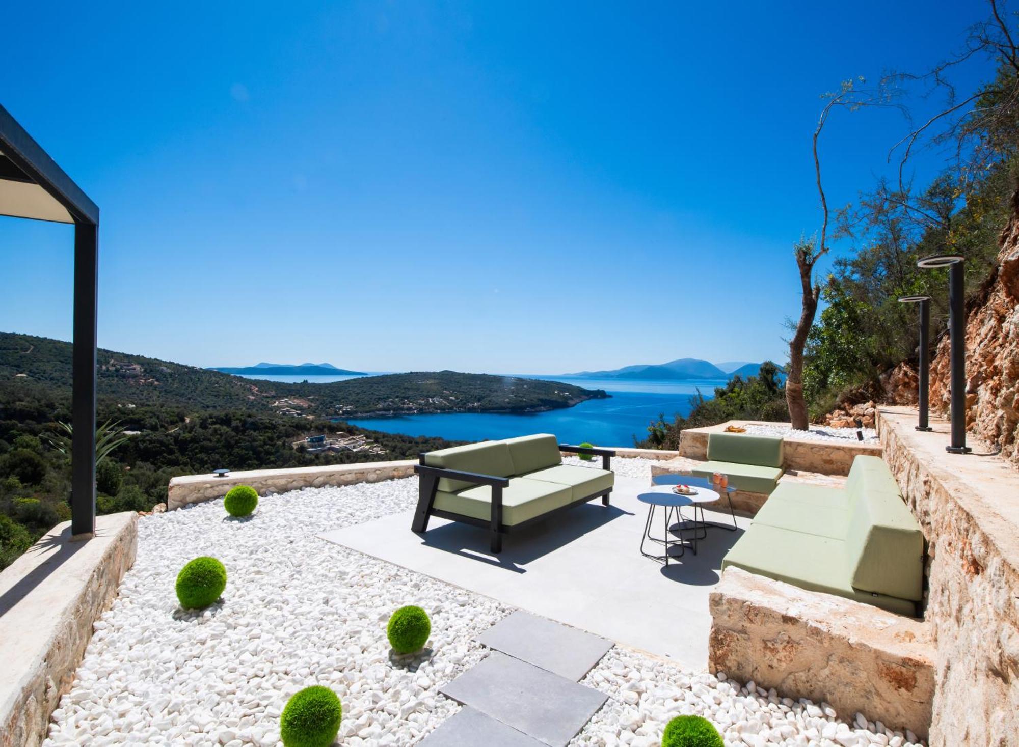 Pantea Luxury Villa Vasilikí Buitenkant foto