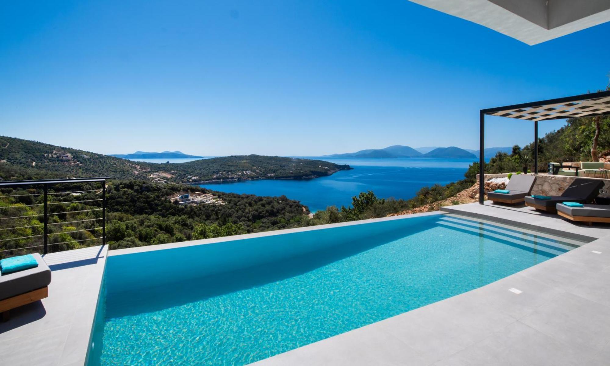 Pantea Luxury Villa Vasilikí Buitenkant foto